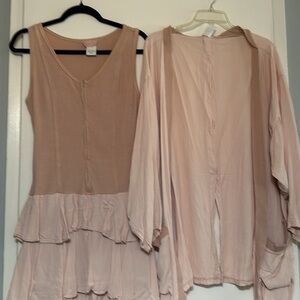 Ghost twin set medium above the knee dress and jkt